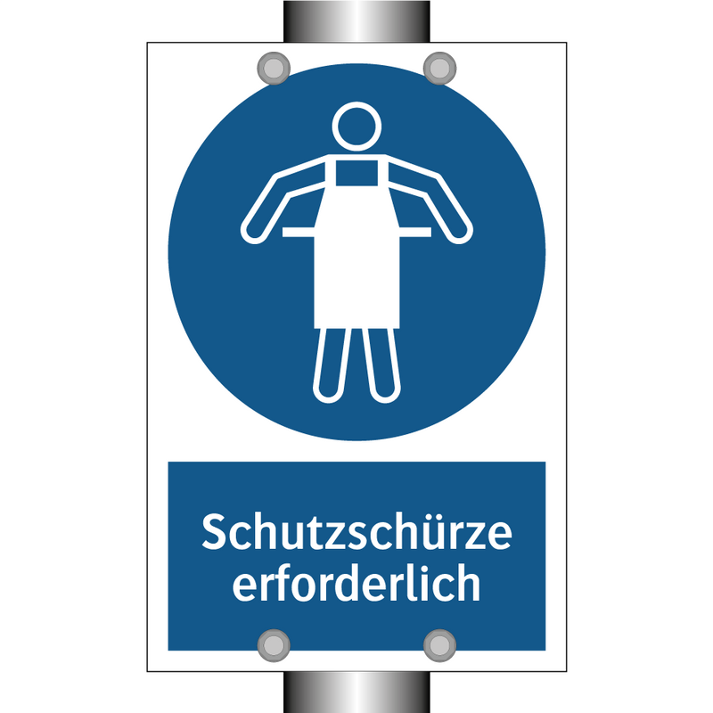 Schutzschürze erforderlich