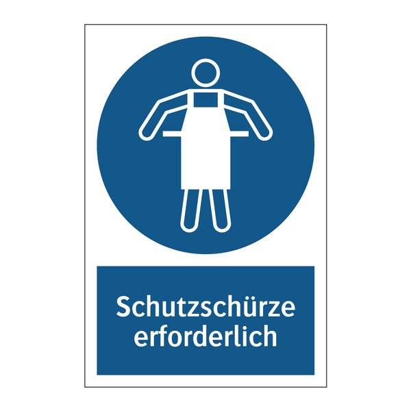 Schutzschürze erforderlich