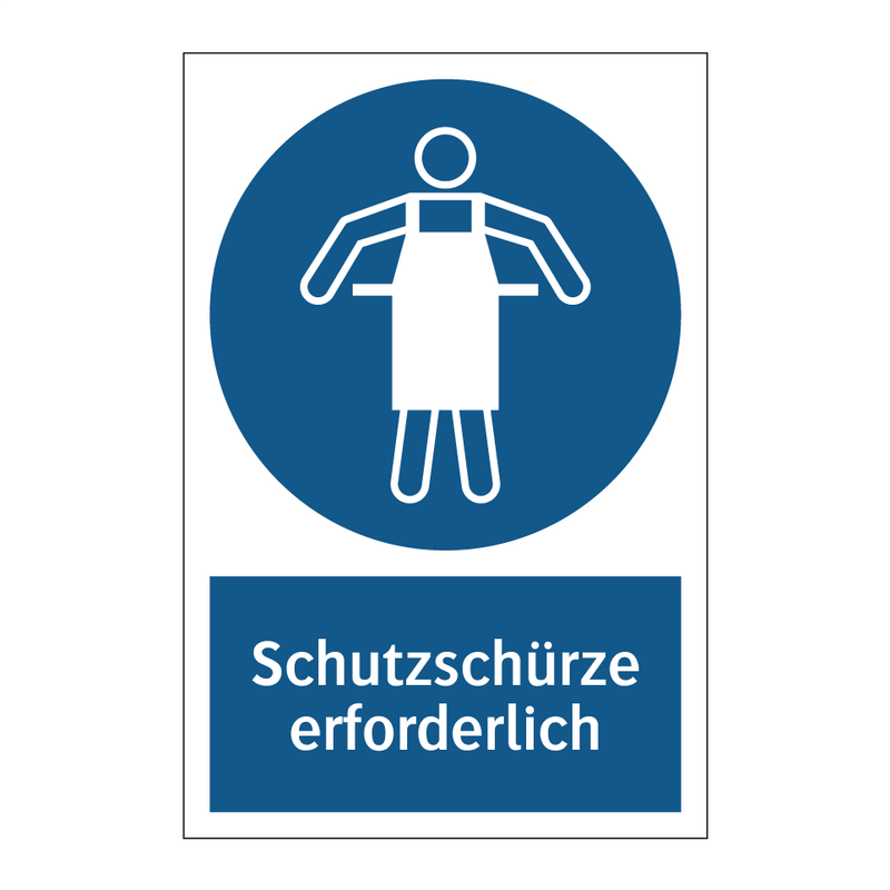 Schutzschürze erforderlich