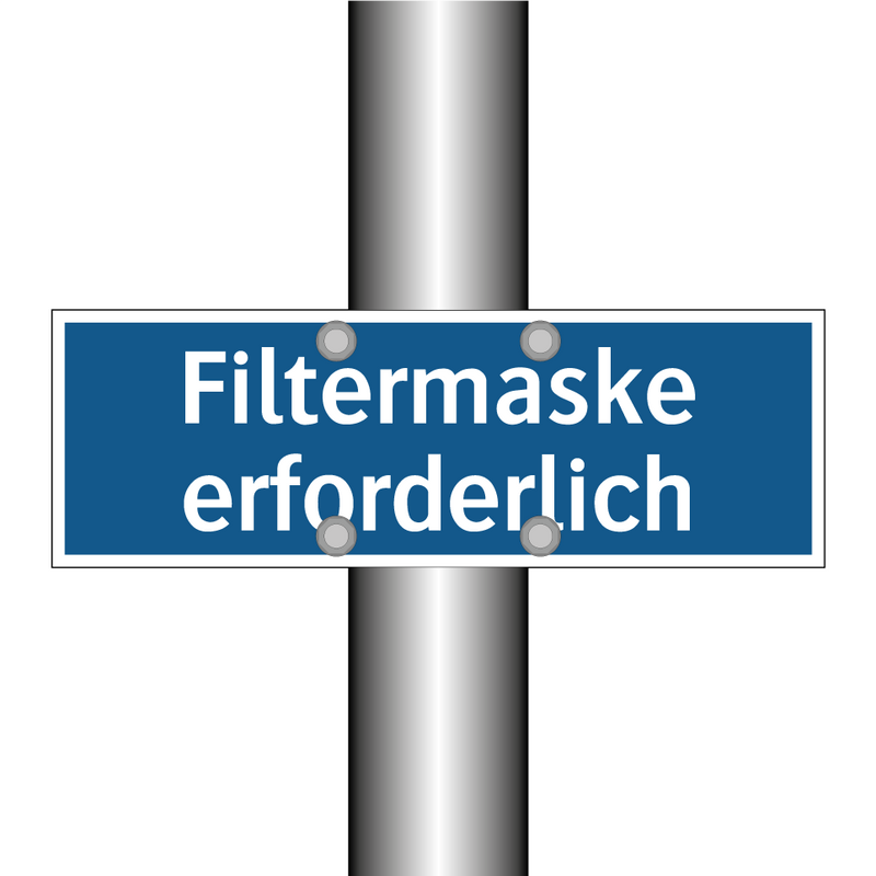 Filtermaske erforderlich