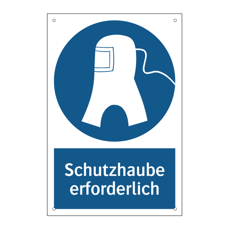 Schutzhaube erforderlich