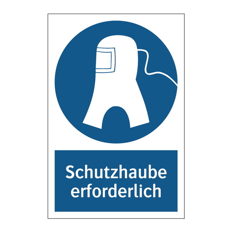 Schutzhaube erforderlich