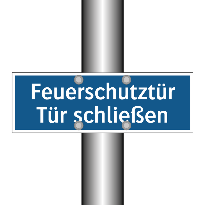 Feuerschutztür Tür schließen