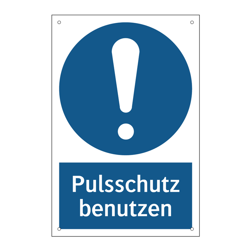 Pulsschutz benutzen