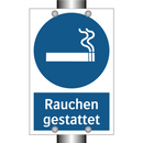 Rauchen gestattet