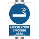 RAUCHERZONE SMOKING AREA