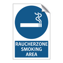 RAUCHERZONE SMOKING AREA