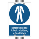 Reflektierende Arbeitskleidung erforderlich