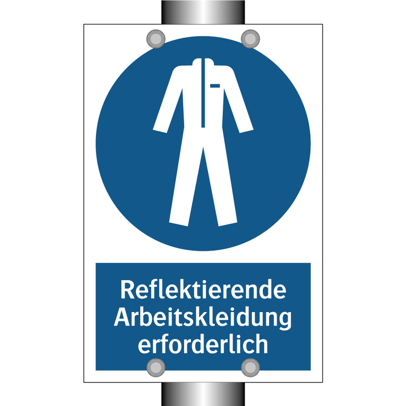 Reflektierende Arbeitskleidung erforderlich