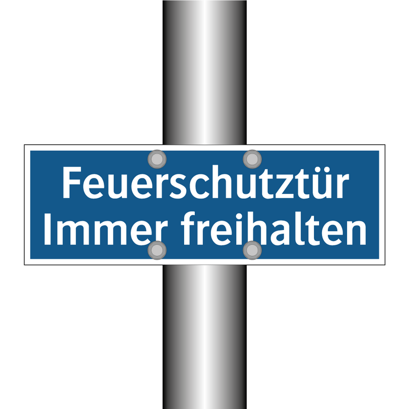 Feuerschutztür Immer freihalten