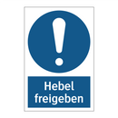 Hebel freigeben