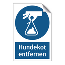Hundekot entfernen