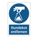 Hundekot entfernen
