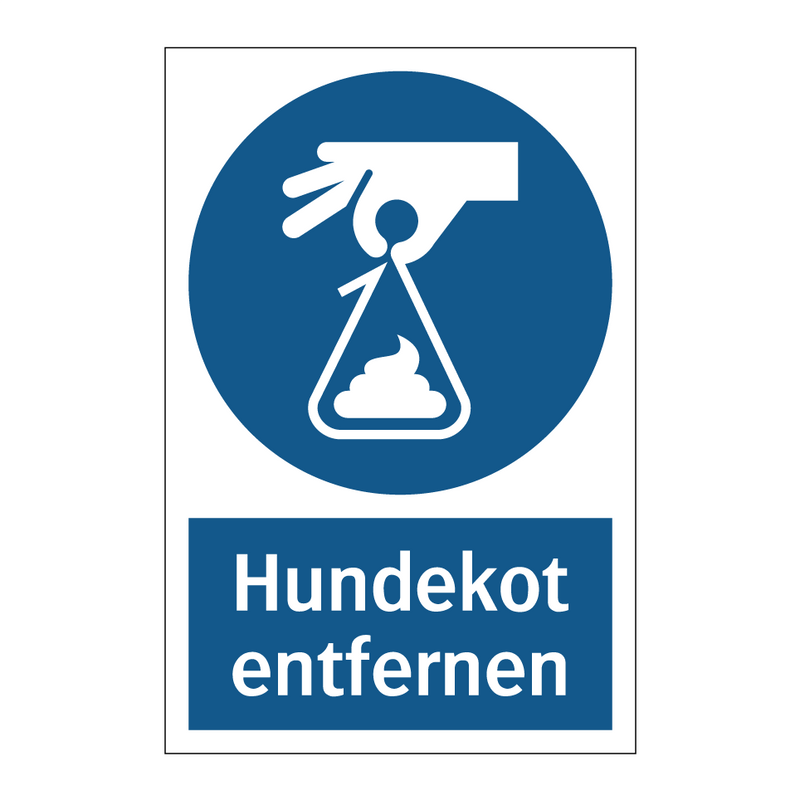 Hundekot entfernen