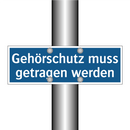 Gehörschutz muss getragen werden