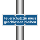 Feuerschutztür muss geschlossen bleiben