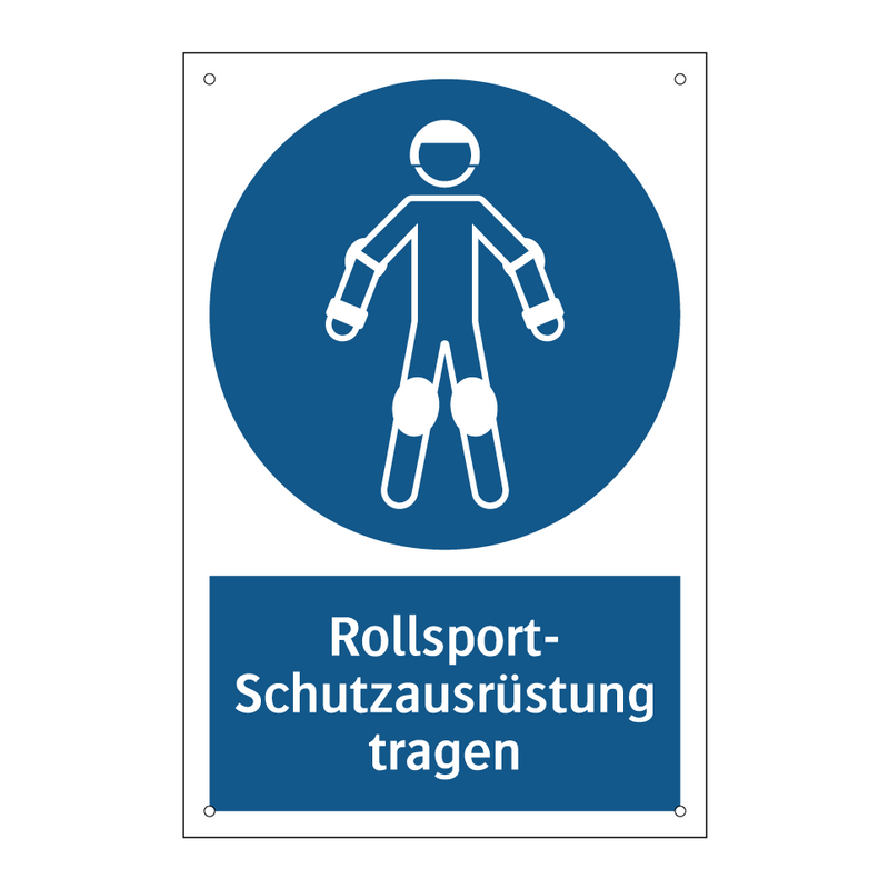 Rollsport- Schutzausrüstung tragen