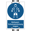 Rollsport- Schutzausrüstung tragen