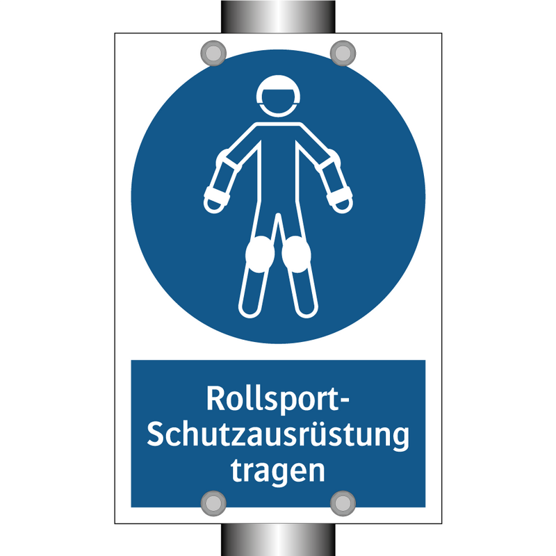 Rollsport- Schutzausrüstung tragen