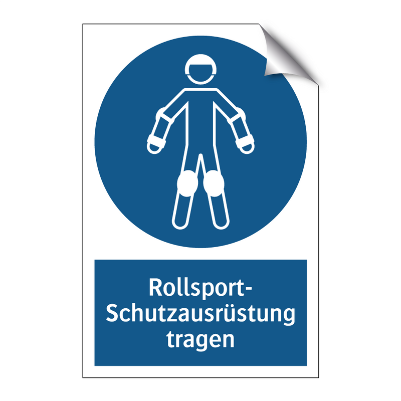 Rollsport- Schutzausrüstung tragen