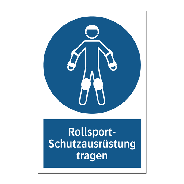 Rollsport- Schutzausrüstung tragen