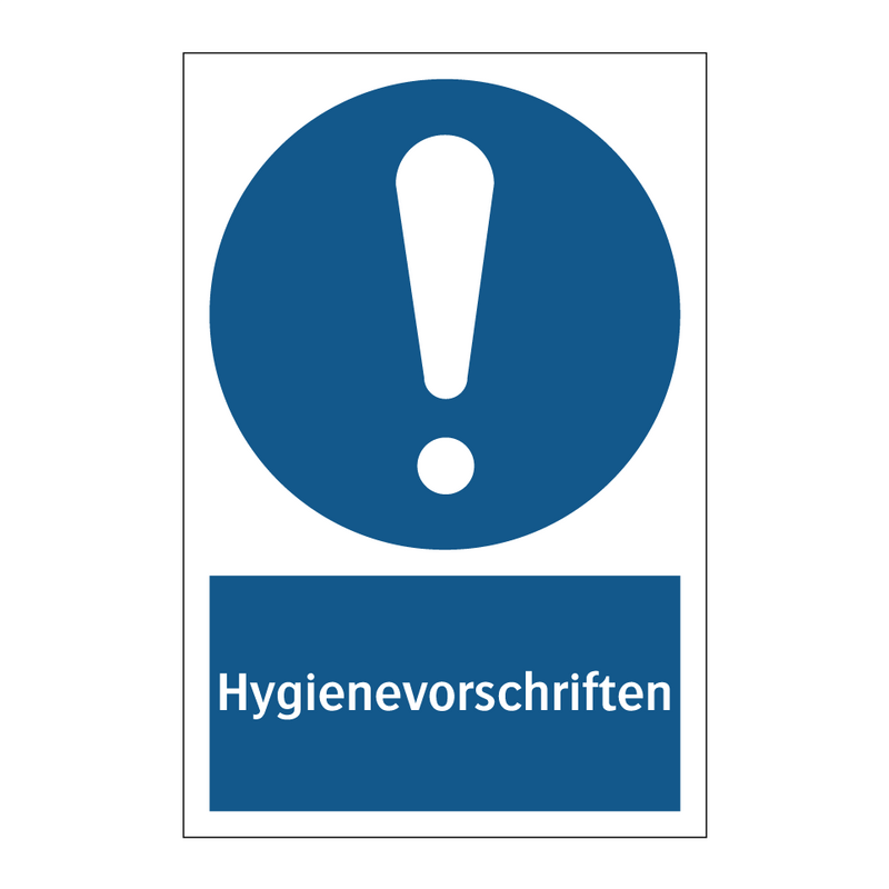 Hygienevorschriften