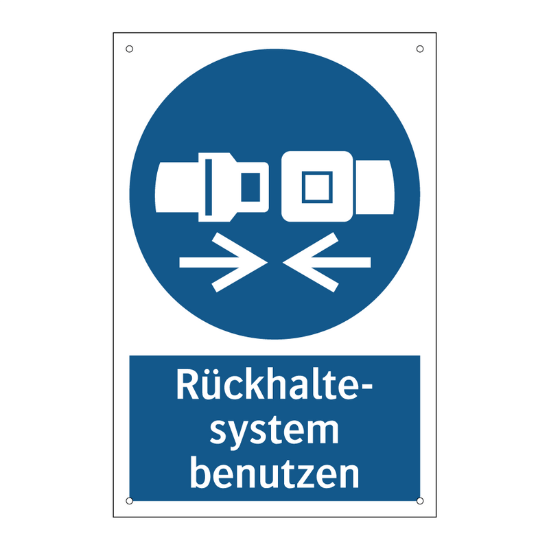 Rückhalte- system benutzen