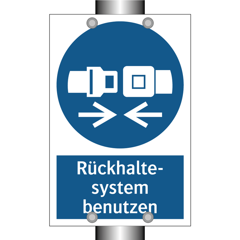 Rückhalte- system benutzen