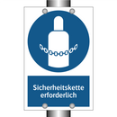 Sicherheitskette erforderlich