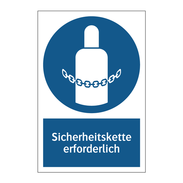 Sicherheitskette erforderlich