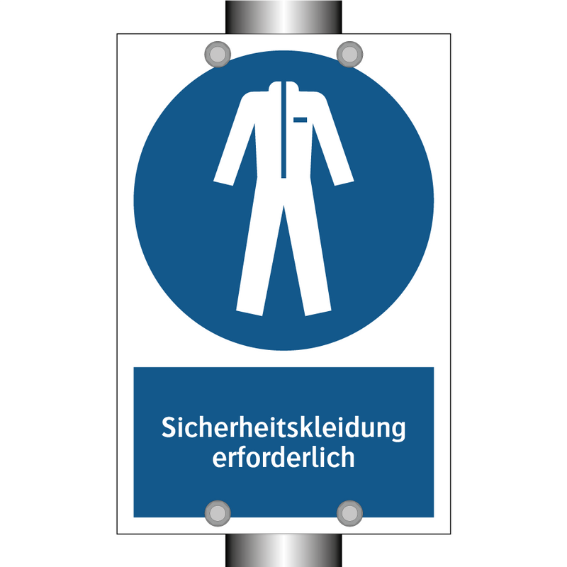 Sicherheitskleidung erforderlich