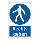 Rechts gehen