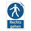 Rechts gehen