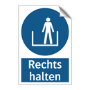Rechts halten