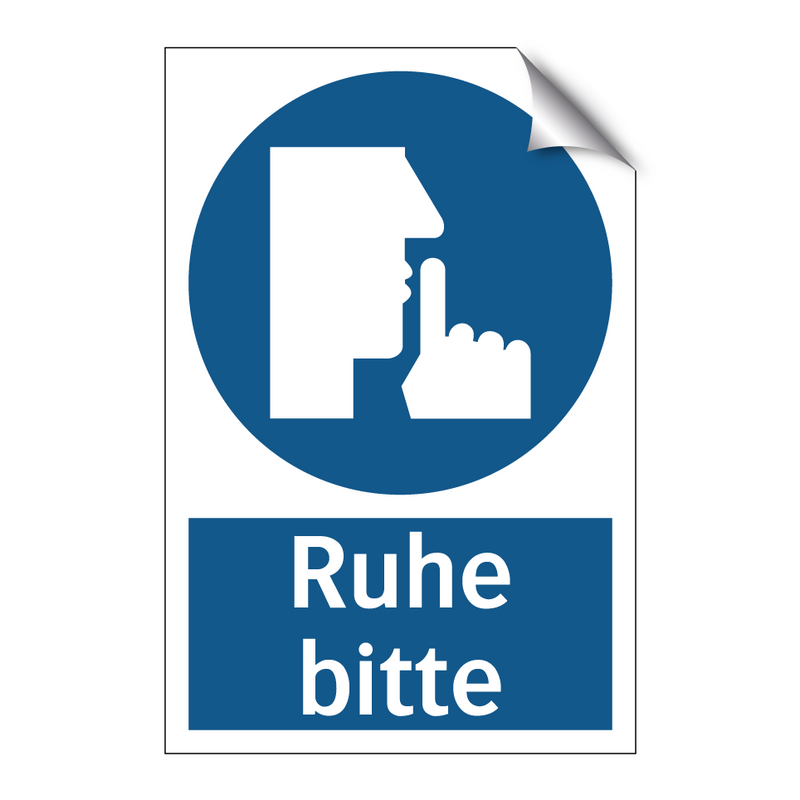 Ruhe bitte