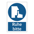 Ruhe bitte