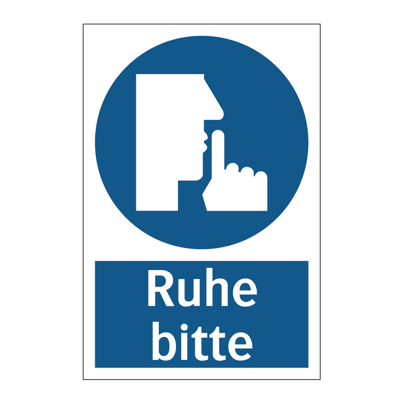 Ruhe bitte