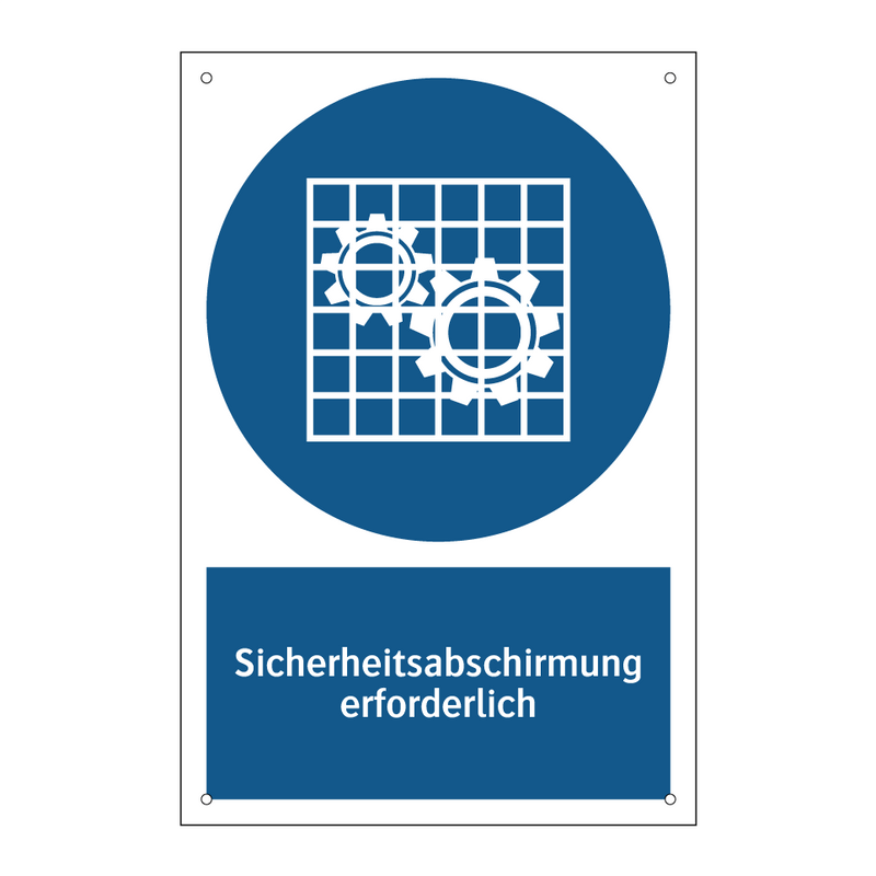 Sicherheitsabschirmung erforderlich