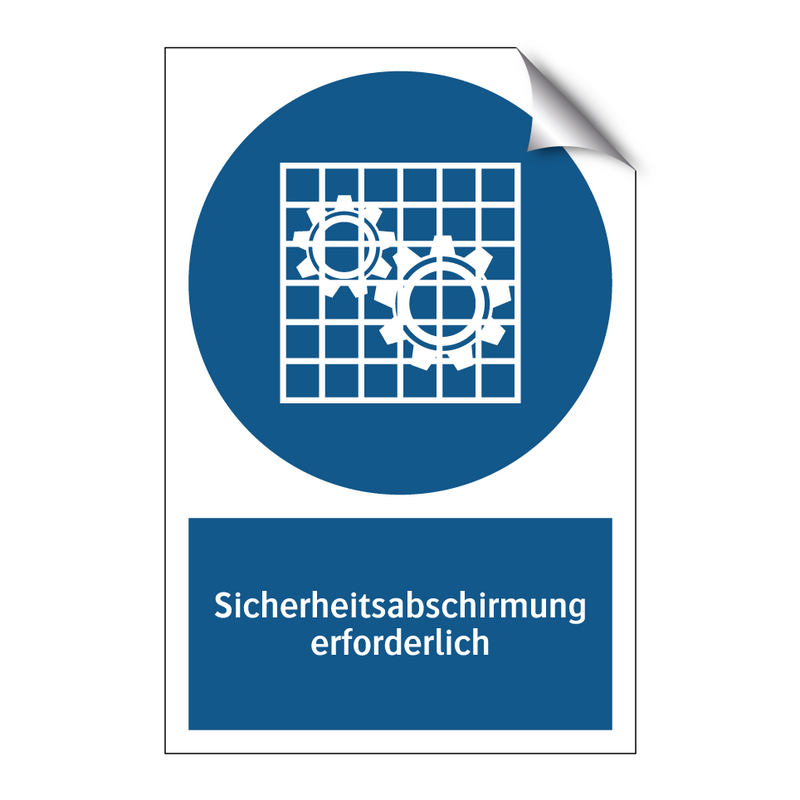 Sicherheitsabschirmung erforderlich