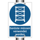 Gerüste müssen verwendet werden