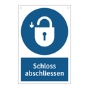 Schloss abschliessen