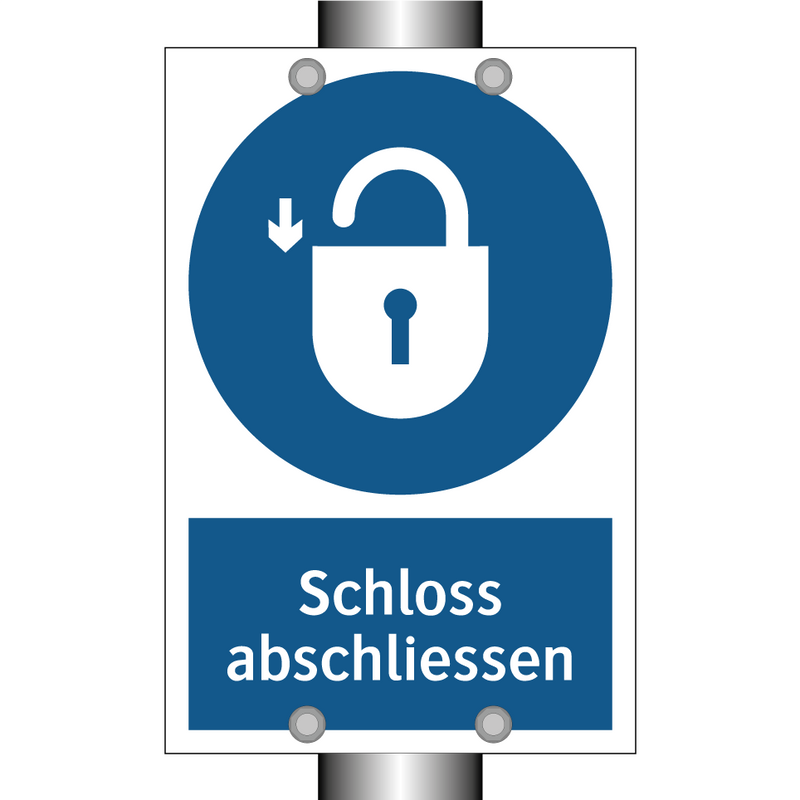 Schloss abschliessen