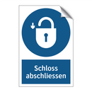 Schloss abschliessen