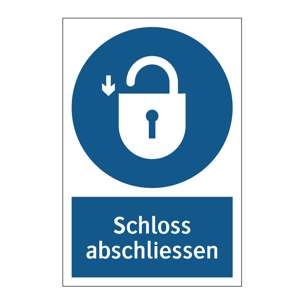 Schloss abschliessen