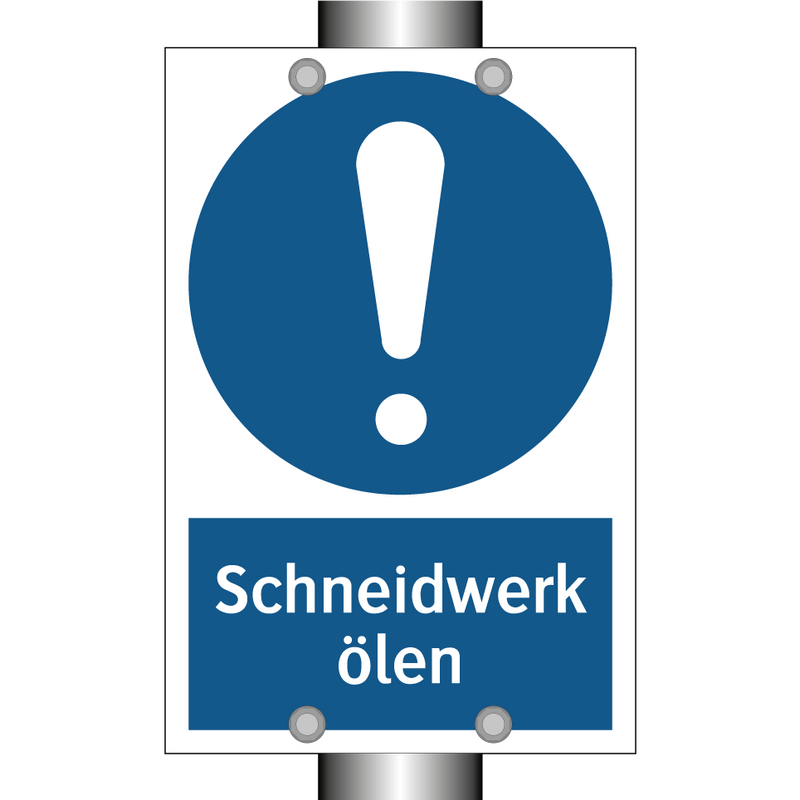 Schneidwerk ölen
