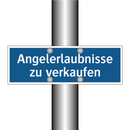 Angelerlaubnisse zu verkaufen