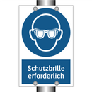 Schutzbrille erforderlich
