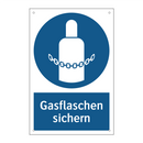 Gasflaschen sichern