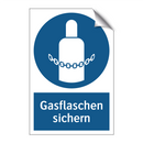 Gasflaschen sichern