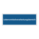 Lebensmittelverarbeitungsbereich